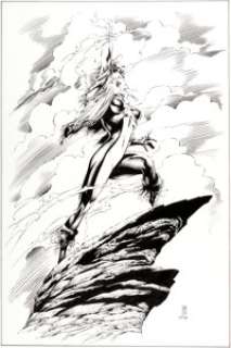 Travis Charest and Troy Hubbs Rainmaker Limited Edition Print Illustration Original Art (c. 2009). Apache-born -