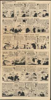 Gould- Dick Tracy Daily Proof Sheet (1935) | Russ Cochran