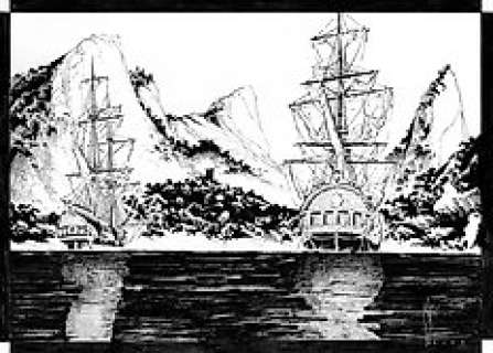 Tamburo, Nico | Tamburo, Nico - Original drawing - "Les Grandes batailles navales - Gravelines: l’Invincible armada" - (2023) | Catawiki