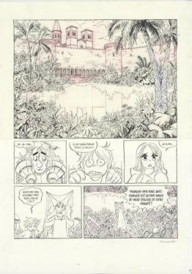 Kerascoët | Foudroyant, Tome 2 La montagne de feu, planche 43 | Galerie 9ème Art