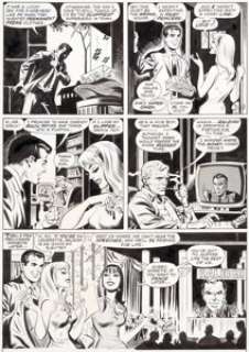 John Romita Sr. and Jim Mooney Spectacular Spider-Man (Magazine) #1 Page 16 Original Art (Marvel, 1968). - | Heritage