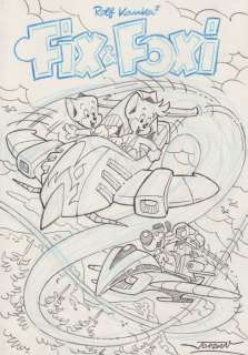Jordan, Julian | Jordan, Julian - Original drawing - Cover - Fix & Foxi Magazine 3 - (2007) | Catawiki