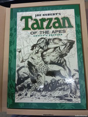 TARZAN OF THE APES. JOE KUBERT. IDW ARTIST’S EDITION CON SU ESTUCHE ORIGINAL artist | todocoleccion (Buy It Now)