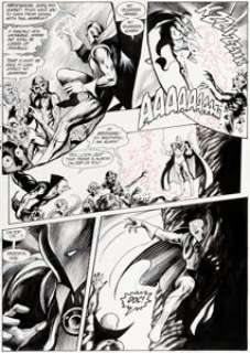 Steve Bissette, Rick Veitch, and John Totleben Swamp Thing #50 Page 24 Original Art (DC, 1986). Here is a -