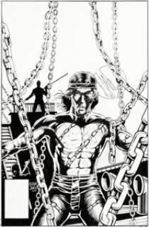 Gene Day Master of Kung Fu #112 Cover Shang-Chi Original Art (Marvel, 1982)....