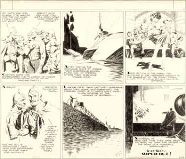 Alex Raymond Flash Gordon Sunday Comic Strip Original Art dated 6-26-38 (King Features Syndicate, 1938).... | Heritage