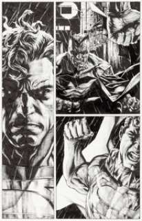 Lee Bermejo Lex Luthor: Man of Steel #3 Page 20 Superman and Batman Original Art (DC, 2005)....