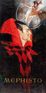 Sanjulian (Manuel Peréz Clemente) Mephisto Painting Original Art (undated)....