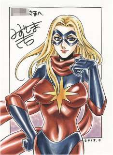 Mizushima Kiichi Hand-Drawn Color Illustration | Mandarake (Big Web)