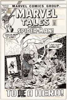Sal Buscema Marvel Tales #37 Cover Original Art (Marvel, 1972).... | Heritage