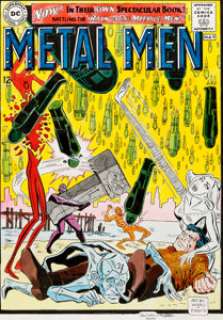 Mike Esposito and Stan Goldberg Metal Men #1 Cover Re-Creation Original Art (undated). ... | Heritage