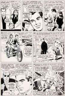 John Romita Sr. Amazing Spider-Man #43 Page 4 Original Art (Marvel, 1966).... | Heritage