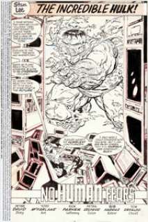 Todd McFarlane Incredible Hulk #342 Splash Page 2 Original Art (Marvel, 1988).... | Heritage