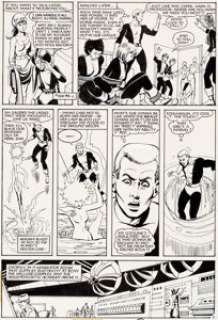 Sal Buscema and Tom Mandrake New Mutants #16 Story Page 7 Original Art (Marvel, 1984).... | Heritage