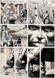  - Barry Smith and Tim Conrad Savage Sword of Conan #16 Story Page 7 Original Art (Marvel, 1976)....