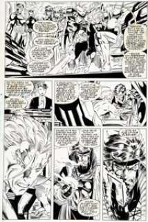 Andy Kubert and Matt Ryan X-Men #26 Story Page 4 Original Art (Marvel Comics, 1994)....