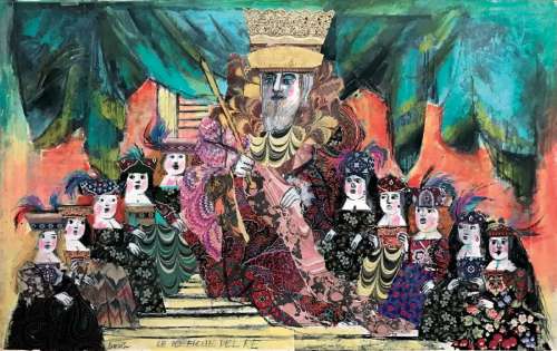 Emanuele Luzzati (1921-2007), Le Dieci Figlie del Re | Cambi Casa d’Aste