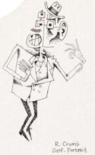 Robert Crumb Waiting For Food: Restaurant Placemat Drawings Vol. 1 Page 23 Original Art (Kitchen Sink ... | Heritage