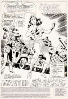 Jose Delbo Wonder Woman #240 Splash Page 1 Original Art (DC, 1978). It‘s the height of World War II, and -