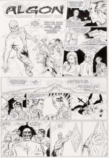 Mike Allred Wednesday Comics #10 Story Page Metamorpho Original Art (DC Comics, 2009)....