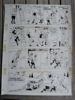 Jozef Van Hove (Pom) | Pom (Jozef van Hove) - Originele pagina - Piet Pienter en Bert Bibber 9 - Buldaarse Rhapsodie - (1958/1958) | Catawiki