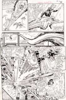 Arthur Adams and Terry Austin - X-Men Annual #10 Story Page 27 Original Art (Marvel, 1987).