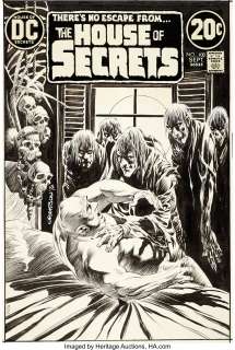 Bernie Wrightson - The House of Secrets #100 Cover Original Art (DC, 1972).
