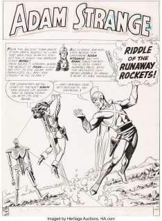 Carmine Infantino And Murphy Anderson | #85 Splash Page 1 Original Art (DC, 1963). | Heritage
