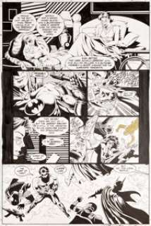 Paul Gulacy et Charles Yoakum - Batman: Outlaws #3 Planche 32 (D.C. Comics, 2000). Paul Gulacy and Charles Yoakum Batman: Outlaws #3 Story Page 32 Original Art (D.C. Comics, 2000).