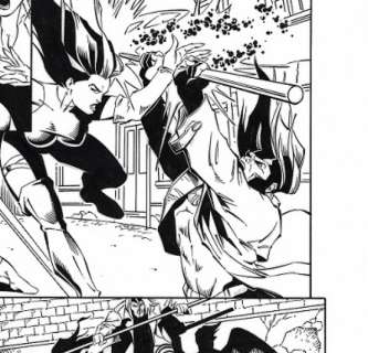 What If…? Vol 1 106. Gambit vs Psylocke. Inks. | Unreal Books