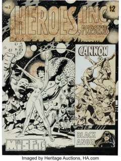 Wally Wood | Wally Wood Heroes, Inc. Presents Cannon | Heritage