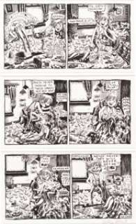 Doucet, Julie - Julie Doucet Dirty Plotte #4 Story Page 4 Original Art (Drawn & Quarterly, 1991)....