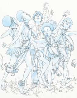 Middleton, Joshua - Joshua Middleton American Virgin #4 Cover Original Art (DC/Vertigo, 2006)....