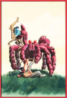 Wilson, George - George Wilson Turok, Son of Stone #82 Cover Painting Original Art (Gold Key, 1973)....