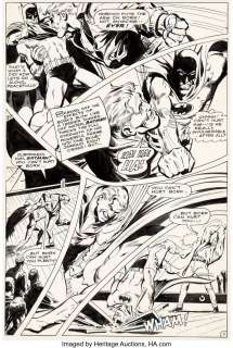 Adams, Neal | Neal Adams, Dick Giordano, and Vince Colletta Brave and the Bold #81 Story Page 7 Batman Original Art (DC, 1969). ... | Heritage