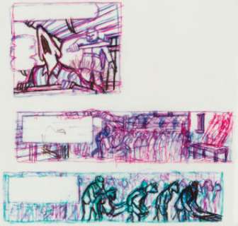 Spiegelman, Art - Art Spiegelman Maus: A Survivor‘s Tale #2 -- and Here My Troubles Began Preliminary Original Art (Pantheon Books, ...