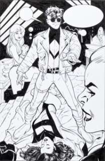 Hughes, Adam - Adam Hughes Penthouse Comix #3 Splash Page 3 Original Art (Penthouse Publ., 1994)....