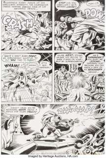 Kirby, Jack | Jack Kirby and Wally Wood Sandman #6 Story Page 12 Original Art (DC, 1976).... | Heritage