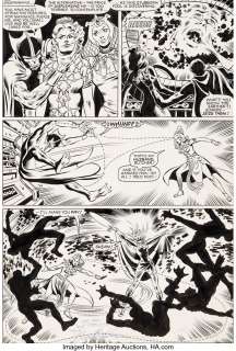 Anderson, Brent | Brent Anderson and Bob McLeod X-Men Annual #5 Story Page 21 Original Art (Marvel, 1981).... | Heritage