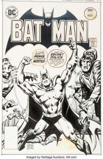 Chan, Ernie - Ernie Chan Batman #281 Cover Original Art (DC, 1976)....