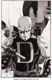 Sale, Tim - Tim Sale Daredevil: Yellow #2 Splash Page 1 Original Art (Marvel, 2001)....