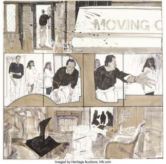 Sienkiewicz, Bill - Bill Sienkiewicz Big Numbers #3 Unpublished Story Page 33 Original Art (Tundra, 1990)....