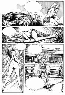 Romero, Enric Badia | Enric Badia Romero - original comic art page - Axa - Page volante - Exemplaire unique - (1988) | Catawiki