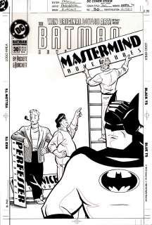 Mike Parobeck, Rick Burchett - Batman Adventures #30 Cover (1995)