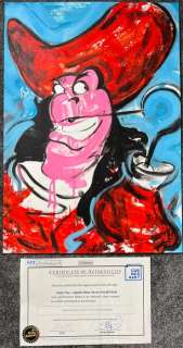 Ruttum | Peter Pan - Ruttum - Captain Hook - original artwork - "Captain Hook Street Art" - (2019) | Catawiki