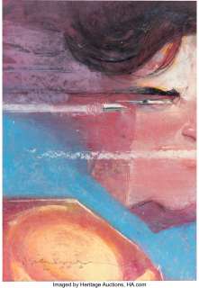 Sienkiewicz, Bill | Bill Sienkiewicz "Superman: Faster Than A Speeding Bullet" Commission Painting Original Art (2006). ... | Heritage