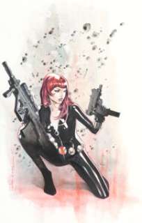 Coipel, Olivier - Olivier Coipel Black Widow #5 (45) Variant Cover Original Art (Marvel, 2021)....