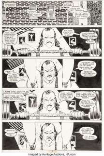 Romita Jr., John | John Romita Jr. and Al Williamson Daredevil #257 Story Page 8 Original Art (Marvel, 1988).... | Heritage