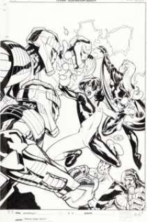 Dodson, Terry - Terry Dodson and Rachel Dodson Generation X #56 Cover Original Art (Marvel, 1999)....
