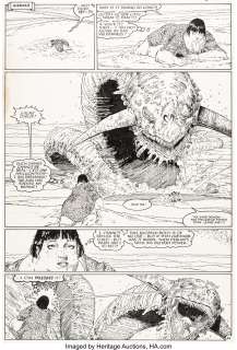 Adams, Arthur | Arthur Adams and Terry Austin New Mutants Special Edition #1 Story Page 34 Original Art (Marvel, 1985).... | Heritage